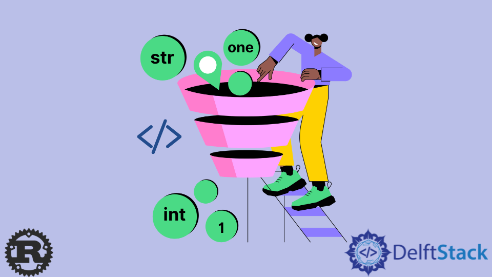 convert-string-to-int-in-rust-delft-stack